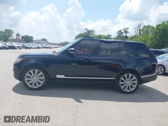 2015 Land Rover Range Rover Supercharged with VIN SALGS2TF1FA219503, listed as a IAAI auction lot 42580352 with 104,534 mi miles and . Bid and sale history available at DreamBid. Image 15.