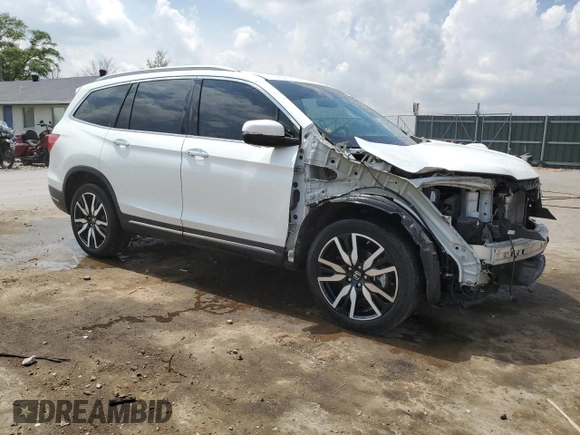 2021 Honda Pilot Touring 7-Passenger z VIN 5FNYF6H68MB077008, wystawiony jako Copart lot #54133735 z przebiegiem 96 052 mil mil oraz Szkoda całkowita • Salvage title. Historia ofert i sprzedaży dostępna na DreamBid. Obrazek 4.