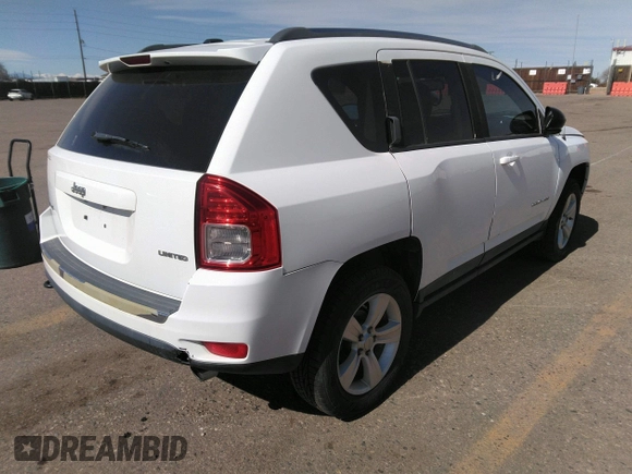 2011 Jeep Compass Limited with VIN 1J4NF5FB7BD281746, listed as a IAAI auction lot 41758467 with 145,131 mi miles. Bid and sale history available at carsss.com. Image 4.
