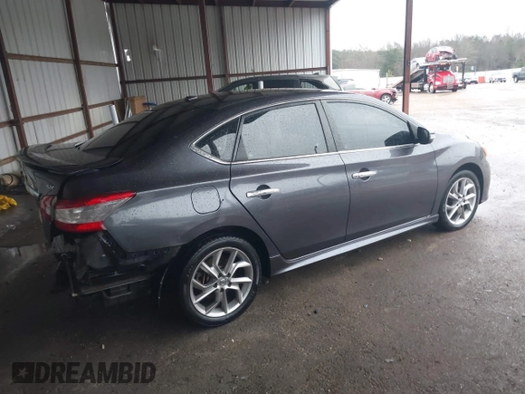 2015 Nissan Sentra SR with VIN 3N1AB7AP9FY347492, listed as a IAAI auction lot 41553625 with 206,010 mi miles and . Bid and sale history available at DreamBid. Image 4.