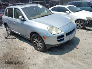 2004 Porsche Cayenne S with VIN WP1AB29P24LA69706, listed as a IAAI auction lot 42554793 with 230,583 mi miles and . Bid and sale history available at DreamBid. Image 1.