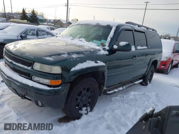 2003 Chevrolet Suburban LT z VIN 3GNFK16Z63G166885, wystawiony jako IAAI lot #41150771 z przebiegiem 290 630 mil mil oraz . Historia ofert i sprzedaży dostępna na DreamBid. Obrazek 2.