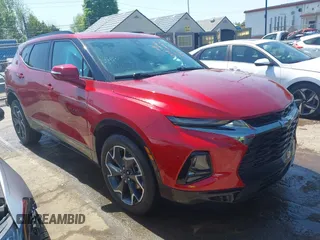 2022 Chevrolet Blazer RS z VIN 3GNKBERS7NS158265, wystawiony jako IAAI lot #42033744 z przebiegiem 60 893 mil mil oraz . Historia ofert i sprzedaży dostępna na DreamBid. Obrazek 13.