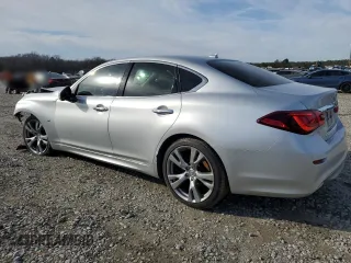 2017 Infiniti Q70 3.7 with VIN JN1BY1AP8HM740700, listed as a Copart auction lot 46144665 with 136,939 mi miles and Salvage Title. Bid and sale history available at DreamBid. Image 2.
