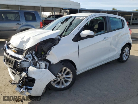 2022 Chevrolet Spark 1LT with VIN KL8CD6SA8NC042070, listed as a Copart auction lot 45738945 with 12,693 mi miles and Salvage Title. Bid and sale history available at carsss.com. Image 1.