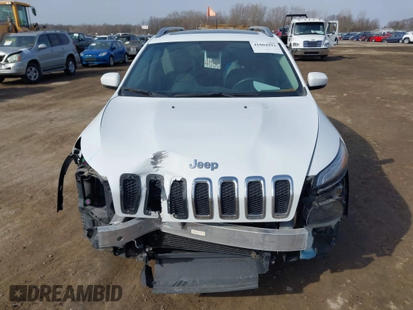 2014 Jeep Cherokee Limited with VIN 1C4PJMDS1EW277677, listed as a IAAI auction lot 41804993 with 55,010 mi miles and . Bid and sale history available at DreamBid. Image 6.