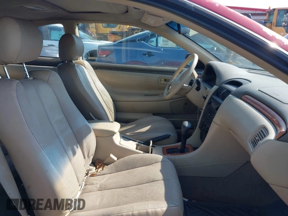 2002 Toyota Solara SE z VIN 2T1CE22P02C001422, wystawiony jako IAAI lot #42463213 z przebiegiem 244 393 mil mil oraz . Historia ofert i sprzedaży dostępna na DreamBid. Obrazek 5.