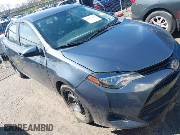2018 Toyota Corolla L z VIN 2T1BURHE0JC986638, wystawiony jako IAAI lot #41871424 z przebiegiem 248 509 mil mil oraz . Historia ofert i sprzedaży dostępna na DreamBid. Obrazek 1.