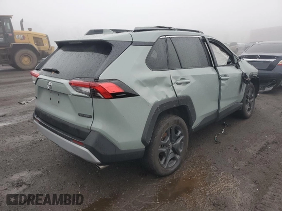 2023 Toyota RAV4 Adventure with VIN 2T3J1RFV8PW361880, listed as a Copart auction lot 42725665 with 0 mi miles and Salvage Title. Bid and sale history available at carsss.com. Image 3.