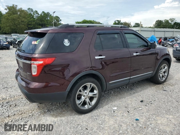2011 Ford Explorer Limited with VIN 1FMHK8F88BGA29406, listed as a Copart auction lot 60632465 with 148,584 mi miles and Salvage title. Bid and sale history available at DreamBid. Image 3.