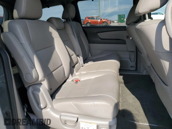 2016 Honda Odyssey EX-L with VIN 5FNRL5H66GB132308, listed as a Copart auction lot 55299495 with 143,174 mi miles and Salvage Title. Bid and sale history available at DreamBid. Image 11.