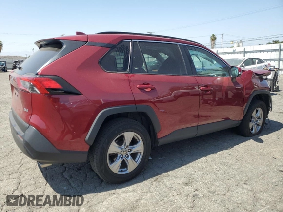 2023 Toyota RAV4 XLE with VIN 2T3W1RFV4PW267940, listed as a Copart auction lot 61827935 with 63,356 mi miles and Salvage title. Bid and sale history available at DreamBid. Image 3.