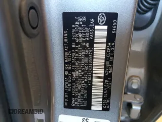 2025 Toyota Camry LE with VIN 4T1DAACKXSU556793, listed as a Copart auction lot 50574875 with 5,908 mi miles and Salvage Title. Bid and sale history available at carsss.com. Image 13.