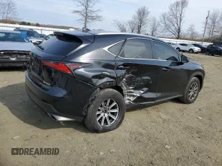 2018 Lexus NX with VIN JTJBARBZ0J2162784, listed as a Copart auction lot 48522105 with 71,786 mi miles and Salvage Title. Bid and sale history available at carsss.com. Image 3.