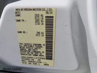 2015 Nissan Altima 2.5 S with VIN 1N4AL3AP6FC127096, listed as a IAAI auction lot 41954022 with 87,577 mi miles. Bid and sale history available at carsss.com. Image 9.