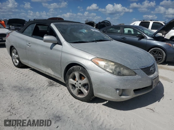 2006 Toyota Solara SE with VIN 4T1FA38PX6U087977, listed as a Copart auction lot 75041704 with Not Provided miles and Non Repairable. Bid and sale history available at DreamBid. Image 4.