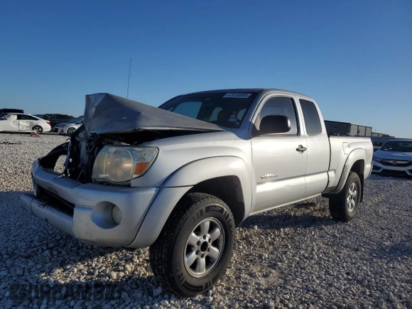 2007 Toyota Tacoma PreRunner with VIN 5TETU62N37Z466139, listed as a Copart auction lot 47618895 with 203,648 mi miles and Salvage Title. Bid and sale history available at carsss.com. Image 1.
