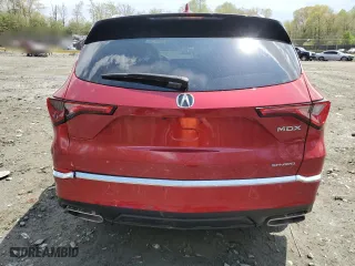 2023 Acura MDX w/Advance Package with VIN 5J8YE1H80PL017704, listed as a Copart auction lot 53294785 with 13,470 mi miles and Salvage Title. Bid and sale history available at carsss.com. Image 6.