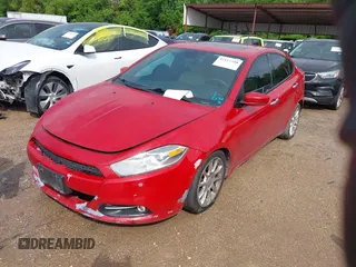 2013 Dodge Dart Limited with VIN 1C3CDFCH0DD293164, listed as a IAAI auction lot 42117390 with 185,653 mi miles. Bid and sale history available at carsss.com. Image 2.