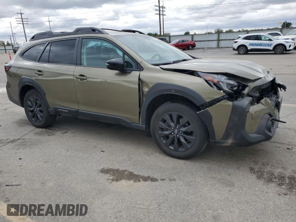 2023 Subaru Outback Onyx с VIN 4S4BTAJC9P3183692, выставлен на аукционе Copart как лот 56671215 с пробегом 33 070 миль миль и Списание • Salvage title. История ставок и продаж доступна на DreamBid. Изображение 4.