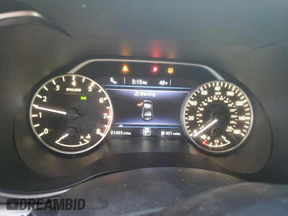 2016 Nissan Maxima SV with VIN 1N4AA6AP7GC413032, listed as a Copart auction lot 84396534 with 91,495 mi miles and Salvage title. Bid and sale history available at DreamBid. Image 9.
