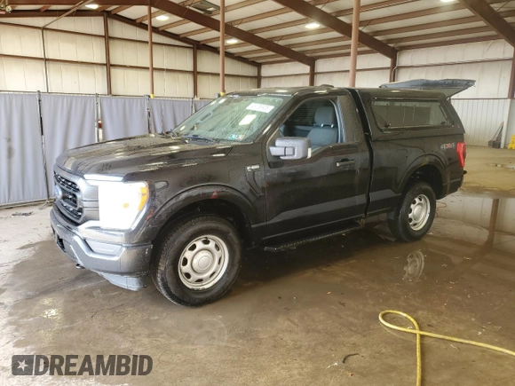 2021 Ford F-150 XL with VIN 1FTMF1EP8MKD83806, listed as a Copart auction lot 48136935 with 104,148 mi miles and Clean title. Bid and sale history available at DreamBid. Image 1.