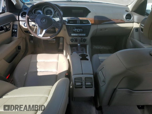 2014 Mercedes-Benz C with VIN WDDGF8AB4EA939462, listed as a Copart auction lot 54179705 with 119,310 mi miles and Salvage Title. Bid and sale history available at carsss.com. Image 8.