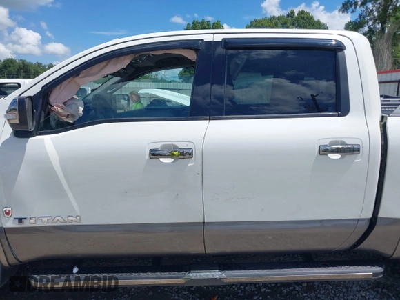 2017 Nissan Titan SV with VIN 1N6AA1E63HN526560, listed as a IAAI auction lot 42487006 with 155,505 mi miles and . Bid and sale history available at DreamBid. Image 14.