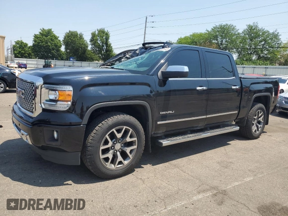 2015 GMC Sierra 1500 Denali z VIN 3GTU2WEC3FG103130, wystawiony jako Copart lot #60243545 z przebiegiem 139 382 mil mil oraz Szkoda całkowita • Salvage title. Historia ofert i sprzedaży dostępna na DreamBid. Obrazek 1.