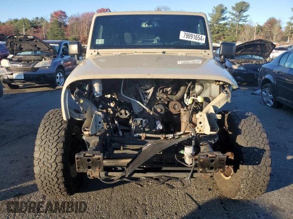 2018 Jeep Wrangler JK Unlimited Golden Eagle with VIN 1C4BJWDG7JL883966, listed as a Copart auction lot 79091654 with 84,211 mi miles and Salvage Title. Bid and sale history available at carsss.com. Image 5.