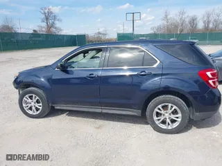 2017 Chevrolet Equinox LS with VIN 2GNFLEEK6H6208063, listed as a IAAI auction lot 41879944 with 155,263 mi miles. Bid and sale history available at carsss.com. Image 15.