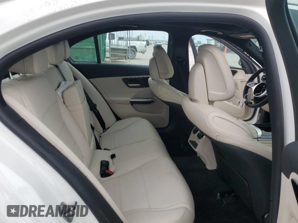 2024 Mercedes-Benz C 300 with VIN W1KAF4GB8RR164810, listed as a Copart auction lot 41474685 with 7,952 mi miles and Salvage Title. Bid and sale history available at DreamBid. Image 10.