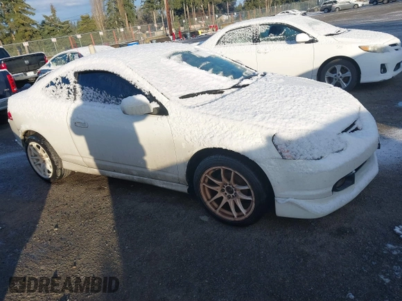 2003 Acura RSX with VIN JH4DC53843C021135, listed as a IAAI auction lot 41500972 with 189,469 mi miles. Bid and sale history available at carsss.com. Image 1.
