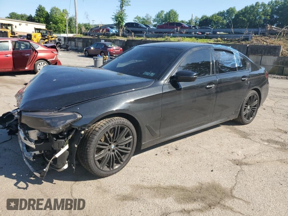 2017 BMW 5 Series 540i xDrive with VIN WBAJE7C32HG890361, listed as a Copart auction lot 62092985 with Not provided miles and Salvage title. Bid and sale history available at DreamBid. Image 1.