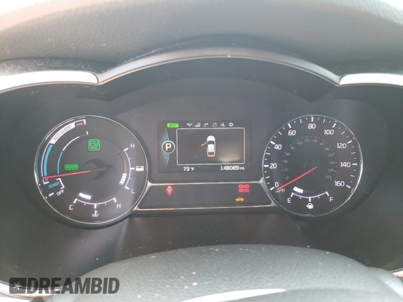 2016 Kia Optima Hybrid EX with VIN KNAGN4AD8G5092803, listed as a Copart auction lot 65328404 with 148,089 mi miles and Salvage Title. Bid and sale history available at carsss.com. Image 9.