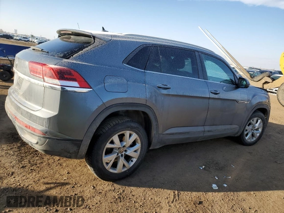 2021 Volkswagen Atlas S with VIN 1V2AC2CA6MC227062, listed as a Copart auction lot 46258605 with 89,532 mi miles and Salvage title. Bid and sale history available at DreamBid. Image 3.