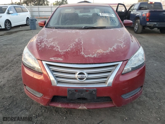 2013 Nissan Sentra SR with VIN 3N1AB7APXDL663607, listed as a Copart auction lot 87771005 with 227,132 mi miles and Clean Title. Bid and sale history available at carsss.com. Image 5.