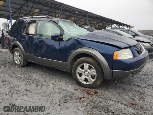 2007 Ford Freestyle SEL with VIN 1FMDK021X7GA17211, listed as a Copart auction lot 84774594 with 0 mi miles and Salvage Title. Bid and sale history available at carsss.com. Image 4.