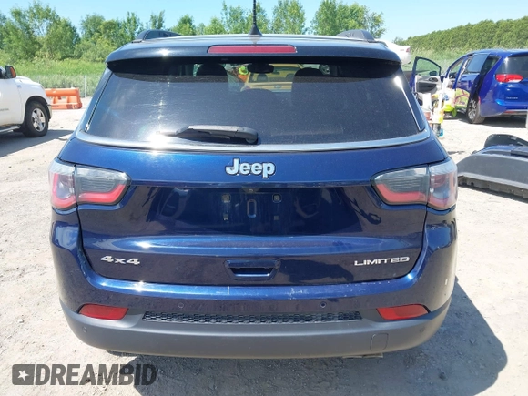 2018 Jeep Compass Limited z VIN 3C4NJDCB8JT147811, wystawiony jako IAAI lot #42600489 z przebiegiem 101 783 mil mil oraz . Historia ofert i sprzedaży dostępna na DreamBid. Obrazek 17.