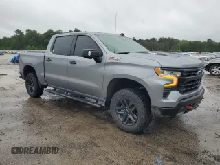 2023 Chevrolet Silverado 1500 LT Trail Boss with VIN 3GCUDFE80PG322764, listed as a Copart auction lot 65935144 with 13,146 mi miles and Salvage Title. Bid and sale history available at DreamBid. Image 4.