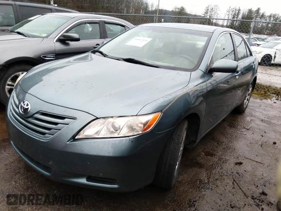 2009 Toyota Camry with VIN 4T1BE46K19U907741, listed as a IAAI auction lot 34957219 with 97,962 mi miles. Bid and sale history available at carsss.com. Image 2.