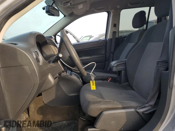 2017 Jeep Compass 75th Anniversary Edition with VIN 1C4NJDBB8HD142898, listed as a Copart auction lot 83481844 with 106,809 mi miles and Salvage Title. Bid and sale history available at carsss.com. Image 7.