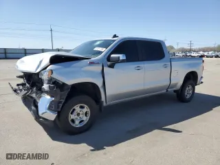 2019 Chevrolet Silverado 1500 LT with VIN 1GCUYDED1KZ241027, listed as a Copart auction lot 51281765 with 99,855 mi miles and Salvage Title. Bid and sale history available at carsss.com. Image 1.