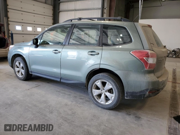2015 Subaru Forester 2.5i с VIN JF2SJABCXFH464847, выставлен на аукционе Copart как лот 56289755 с пробегом 114 407 миль миль и Списание • Salvage title. История ставок и продаж доступна на DreamBid. Изображение 2.
