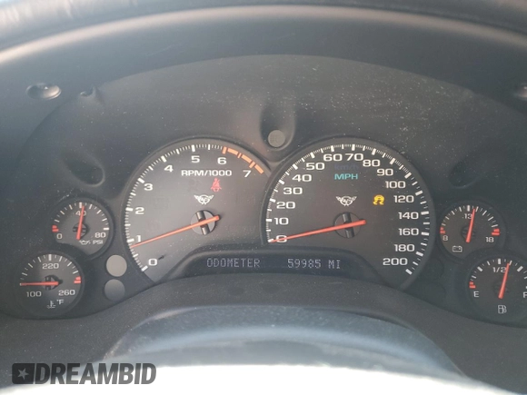 2004 Chevrolet Corvette with VIN 1G1YY32G945124387, listed as a Copart auction lot 77113234 with 59,985 mi miles and Salvage Title. Bid and sale history available at carsss.com. Image 9.