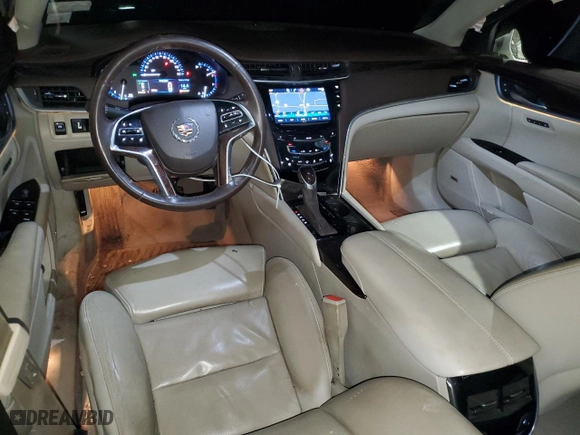 2014 Cadillac XTS Luxury with VIN 2G61M5S34E9203549, listed as a Copart auction lot 46793285 with 98,553 mi miles and Salvage Title. Bid and sale history available at carsss.com. Image 8.