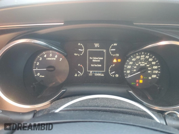 2020 Toyota Sequoia SR5 with VIN 5TDBY5G16LS180065, listed as a Copart auction lot 85487764 with 53,499 mi miles and Salvage Title. Bid and sale history available at carsss.com. Image 9.