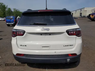 2020 Jeep Compass Limited with VIN 3C4NJDCB3LT216892, listed as a Copart auction lot 56332645 with 34,008 mi miles and Salvage title. Bid and sale history available at DreamBid. Image 6.