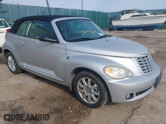 2007 Chrysler PT Cruiser with VIN 3C3JY45X87T590735, listed as a IAAI auction lot 41975187 with 0 mi miles. Bid and sale history available at carsss.com. Image 1.