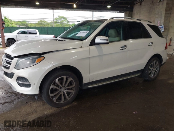 2016 Mercedes-Benz GLE 350 with VIN 4JGDA5HB9GA749395, listed as a IAAI auction lot 42346054 with 218,969 mi miles and . Bid and sale history available at DreamBid. Image 2.